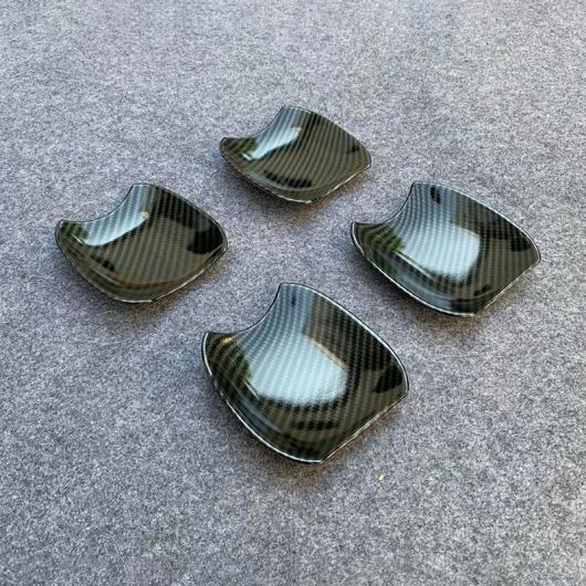 4ピース ドア ハンドル ボウル カバー ステッカー エクステリア 装飾 適用: トヨタ RAV4 2019 2020 カーボン AL-MM-4882 AL Exterior parts for cars｜オートパーツエージェンシー