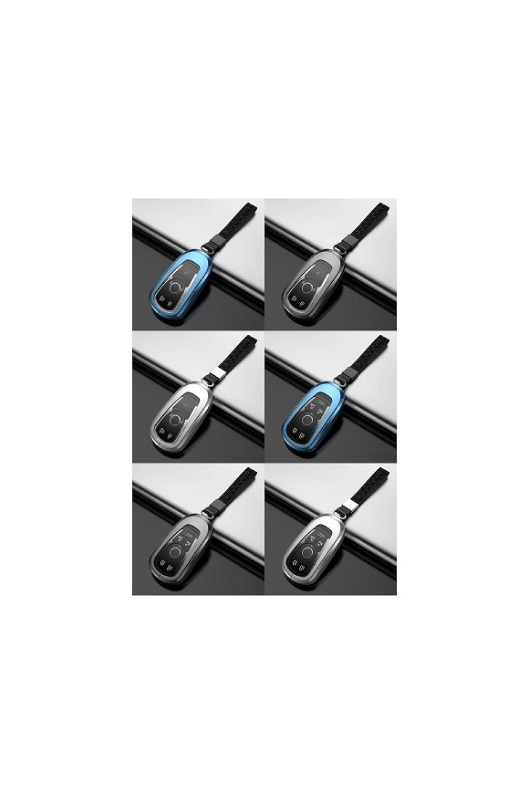 TPU キー カバー ケース シェル バッグ 保護 キー リング キー シェル ケース プロテクター カバー 適用: ビュイック/BUICK レザー A-ブルー～レザー B-シルバー AL-MM-4979 AL Exterior parts for cars｜オートパーツエージェンシー