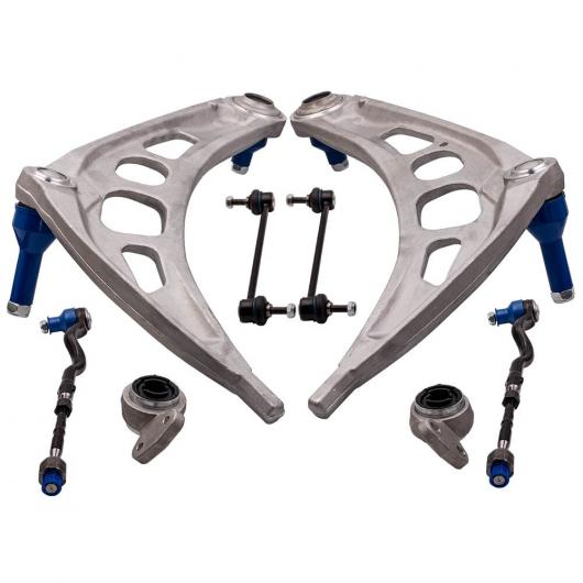 31126753058 31126753059 フル キット フロント ロワー ウィッシュボーン コントロール アーム 適用: BMW 3シリーズ E46 1998-2008 31126751435 31126751436 AL-MM-5205 AL Car parts
