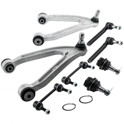 送料無料 Al 1asfk 車用品 8ピース フロント コントロールアーム ボール キット ジョイント スウェイバー 8ピース リンク タイ ロッド ステアリング サスペンション キット 適用 ハマー Hummer H3 06 10 Al Mm 5230 オートパーツエージェンシー