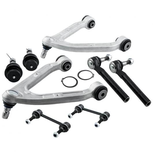 送料無料 Al 1asfk 車用品 8ピース フロント コントロールアーム ボール キット ジョイント スウェイバー 8ピース リンク タイ ロッド ステアリング サスペンション キット 適用 ハマー Hummer H3 06 10 Al Mm 5230 オートパーツエージェンシー