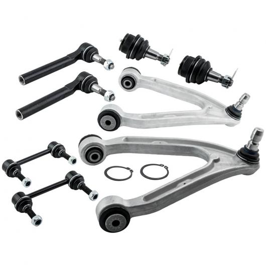 送料無料 Al 1asfk 車用品 8ピース フロント コントロールアーム ボール キット ジョイント スウェイバー 8ピース リンク タイ ロッド ステアリング サスペンション キット 適用 ハマー Hummer H3 06 10 Al Mm 5230 オートパーツエージェンシー