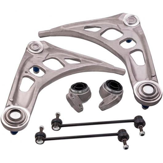 適用: BMW 3シリーズ E46 98-07 フロント ロワー サスペンション ウィッシュボーン コントロール アーム ペア AL-MM-5450 AL Car parts