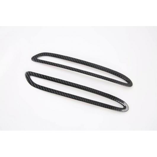 適用: メルセデスベンツ CLA-クラス C118 CLA180 200 250 2019-2021 リア リフレクター フォグライト ランプ カバー トリム ベゼル フレーム スタイリング ガーニッシュ カーボン調 AL-KK-0068 AL Exterior parts for cars