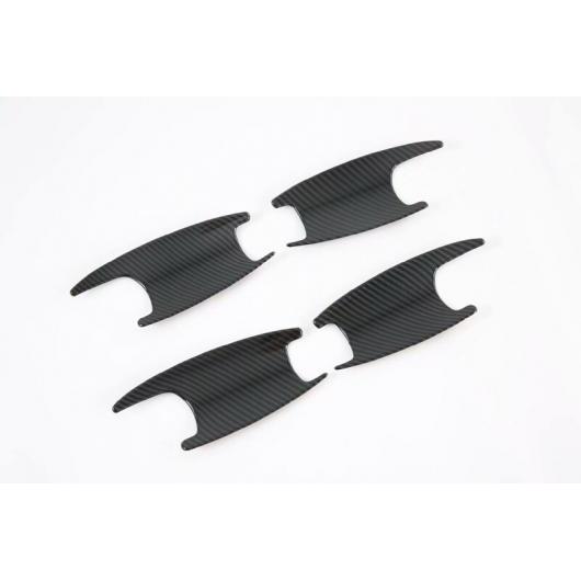 適用: メルセデスベンツ CLA-クラス C118 CLA180 200 250 2019-2021 ABS ドア ハンドル ボウル カバー カップ トリム カーボン調 AL-KK-0087 AL Exterior parts for cars