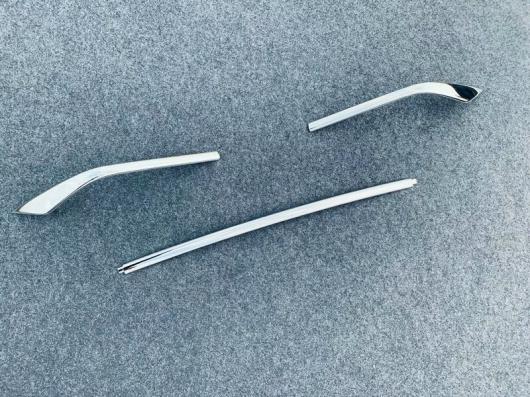 適用: トヨタ ハリアー ヴェンザ XU80 2020 2021 ABS クローム リア バンパー スキッド プロテクター ガード プレート AL-KK-0048 AL Exterior parts for cars