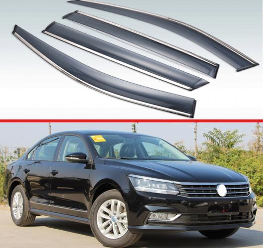 適用: フォルクスワーゲン/VOLKSWAGEN パサート 2011-2018 プラスチック エクステリア バイザー 吹き出し口 シェード ウインドウ サン レイン ガード デフレクター 4ピース AL-KK-0190 AL Exterior parts for cars|オートパーツエージェンシー