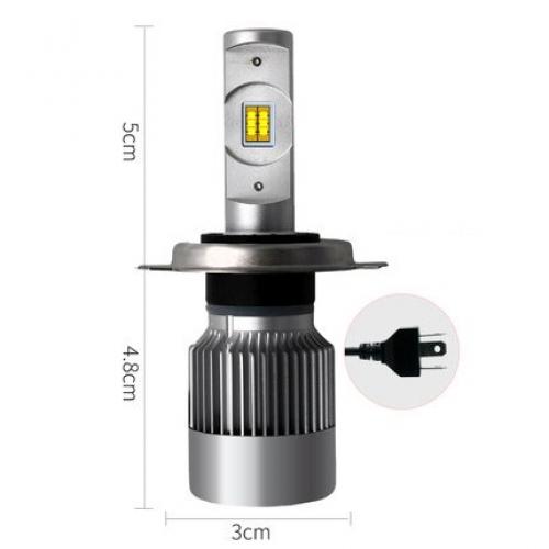 ヘッドライト バルブ LED 適用: スズキ グランド ビターラ JT 2004-2012 6000K 10000lm ホワイト ライト オート 2ピース H4 AL-KK-0506 AL Car parts