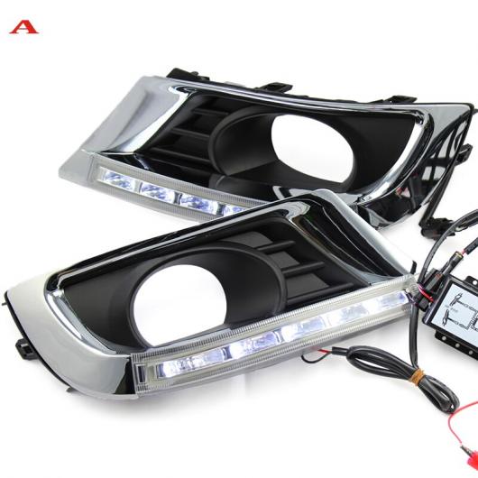 2ピース DRL ライト ランプ 適用: トヨタ カムリ 2009-2011 LED フォグランプ 6000K ホワイト ターン イエロー A AL-KK-0558 AL Car parts｜オートパーツエージェンシー 24,045円