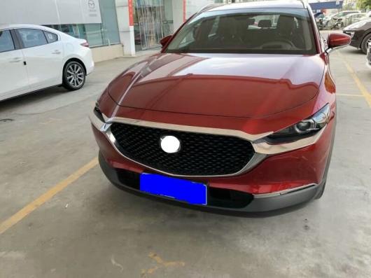 適用: マツダ CX-30 DM 2019-2021 ABS クローム フロント フード ボンネット グリル バンパー リップ メッシュ トリム カバー AL-KK-0798 AL Exterior parts for cars