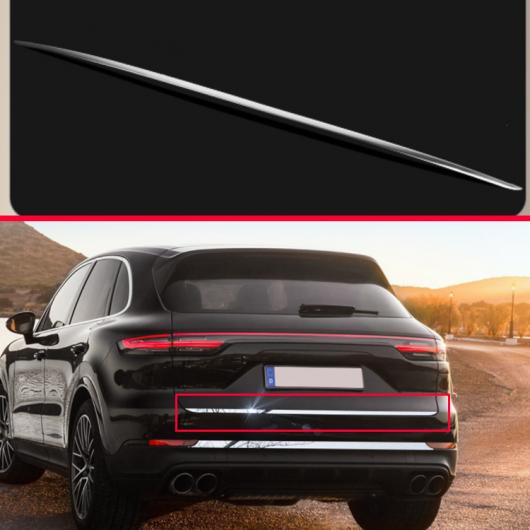 適用: ポルシェ/PORSCHE カイエン PO536 2018 2019 ABS クローム テール ゲート ドア カバー トリム リア トランク ベゼル ステッカー ガーニッシュ AL-KK-0905 AL Exterior parts for cars｜オートパーツエージェンシー