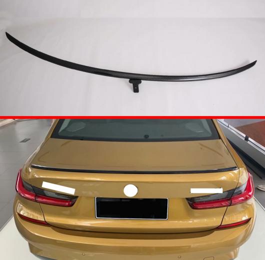 適用: BMW 3シリーズ G20 2019 2020 カーボンファイバー調 リア スポイラー カバー トリム ガーニッシュ ベゼル AL-KK-0910 AL Exterior parts for cars｜オートパーツエージェンシー