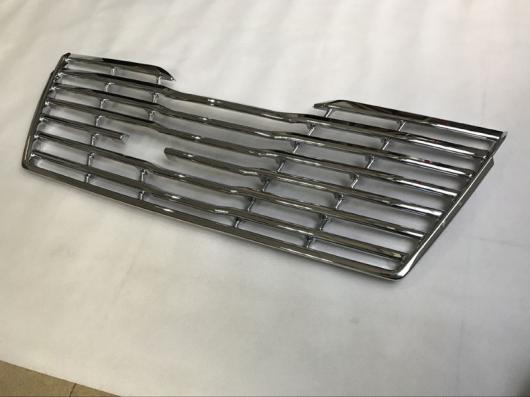 適用: トヨタ ルーミー 2016-2020 ロー ハイ ABS クローム フロント グリル アクセント カバー メッシュ AL-KK-1000 AL Exterior parts for cars