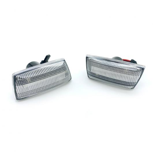 クリア レンズ LED サイドマーカー ライト ターンシグナルランプ 適用: オペル/OPEL アダム アストラ コルサ シボレー/CHEVROLET アベオ ホールデン/HOLDEN クルーズ キャデラック/CADILLAC クリア AL-MM-5538 AL Car light