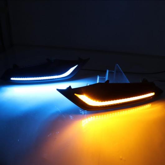 AL適用:MAZDA3アクセラ20192020LEDデイタイムランニングライトデイライトフォグランプターンシグナルライトホワイトイエローブルーAL-MM-5471