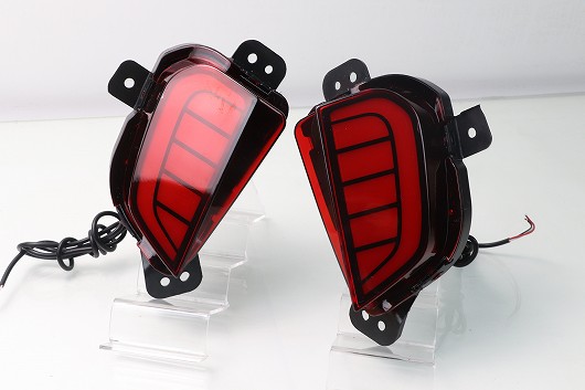 適用: スズキ イグニス MF 2016-2020 2in1 LED リフレクター ランプ リア フォグ ランプ バンパー ライト ブレーキ ライト AL-MM-5554 AL Car light｜オートパーツエージェンシー