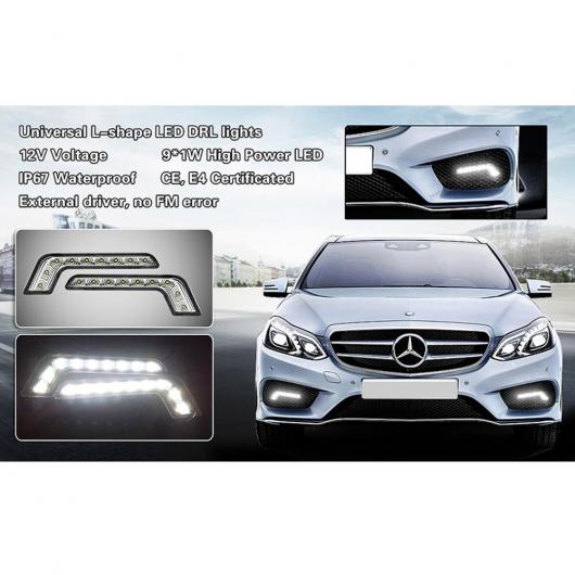 Al ユニバーサル デイタイム ランニング ライト 18 Led Drl デイライト キット スーパー ホワイト 12v Dc ヘッド ランプ ライト Al Mm 5664 Chelsesgreenhouse Com