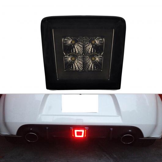 スモーク レンズ LED リア フォグライト 適用: 日産 370Z 09-16＆13-17 ジューク ニスモ オールin1 LED リア フォグライト ブレーキ バックアップ ライト AL-MM-5728 AL Car light