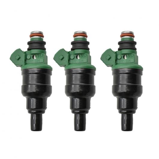 3ピース フューエル インジェクター フューエル ノズル MD189021 INP-534 INP534 適用: 三菱 モンテロ 3.5L V6 1994 1995 1996 AL-MM-6217 AL Car parts
