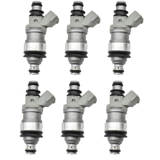 6ピース フューエル インジェクター ノズル 適用: トヨタ カムリ レクサス ES300 3.0L フォーランナー タコマ 3.4L 23250-62030 2325062030 23209-62030 2320962030 AL-MM-6316 AL Car parts｜オートパーツエージェンシー