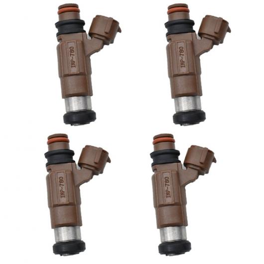 4ピース フューエル インジェクター 適用: マツダ 99-00 プロテジェ 00-02 626 1.8 2.0 FP33-13-250 INP-780 INP780 AL-MM-6445 AL Car parts