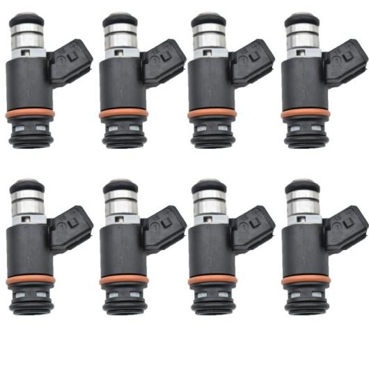 8ピース フューエル インジェクター 適用: VW ユーロバン ゴルフ ジェッタ 2.8 V6 215cc フューエル インジェクター IWP076 021906031B AL-MM-6594 AL Car parts