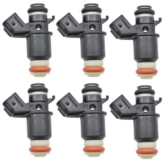 6ピース 16450-PLC-003 16450-PLD-003 フューエル インジェクター 適用: ホンダ シビック 1.7L LX DX HX 16450PLC003 16450PLD003 AL-MM-6749 AL Car parts