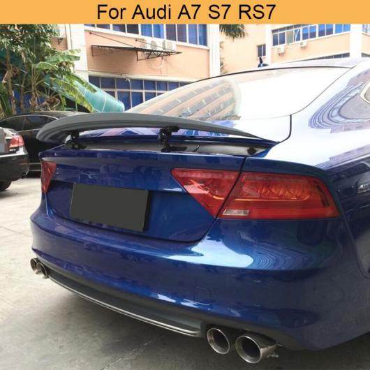 FRP リア スポイラー トランク リップ スポイラー リア トランク スポイラー ウイング 適用: アウディ/AUDI A7 S7 RS7 2010-2014 AL-MM-8147 AL Exterior parts for cars