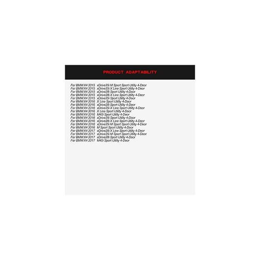 カーボンファイバー トランク スポイラー 適用: BMW X4 F26 2014-2017 リア トランク ウイング スポイラー ブーツ リップ AL-MM-8194 AL Exterior parts for cars