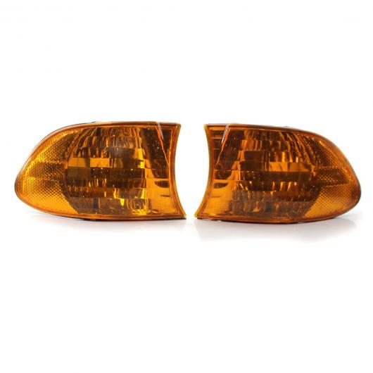 ペア アンバー レンズ コーナー ライト ターンシグナルランプ 適用: BMW 7シリーズ E38 1999-2001 1ペア AL-MM-8412 AL Car light