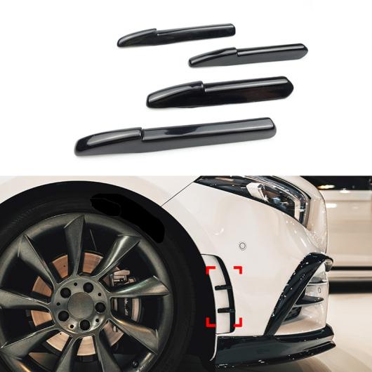 4ピース 適用: メルセデス A クラス W177 AMG A180 A200 A250 A35 2019 + フロント バンパー フォグランプ 通気口 カバー トリム サイド フェンダー ステッカー AL-MM-8254 AL Exterior parts for cars｜オートパーツエージェンシー 11,556円