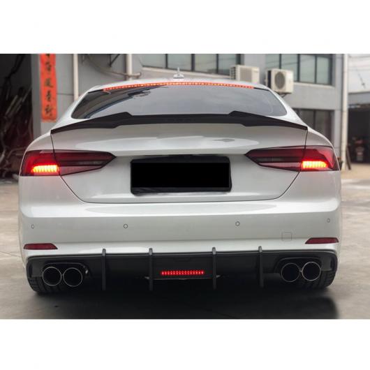 リア トランク スポイラー ブーツ リップ ウイング スポイラー 適用: アウディ/AUDI A5 Sライン S5 セダン 2017-2019 カーボンファイバー AL-MM-8320 AL Exterior parts for cars