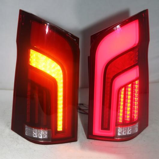 フル LED ストリップ リア ライト 2016-2019 ビアノ LED テール ランプ レッド 適用: メルセデス・ベンツ ヴィト AL-MM-8372 AL Car light