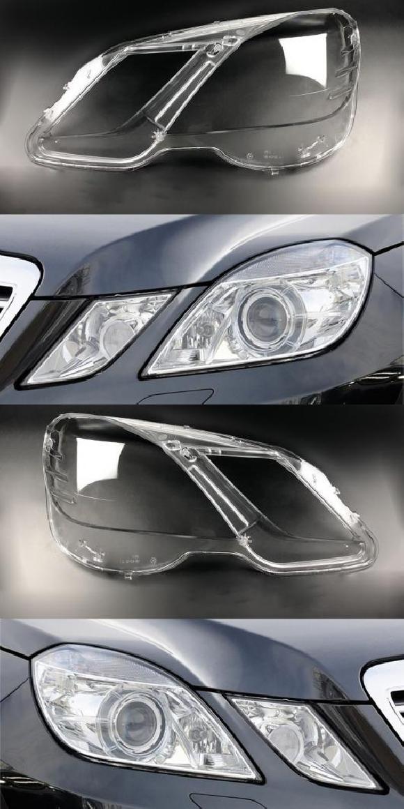 フロント ヘッド ライト オート シェル ヘッドライト レンズ 適用: メルセデス・ベンツ W212 E200 E260 E300 E350 2009 ~2013 ヘッドランプ カバー 左・右 AL-MM-8456 AL Car light 21,510円