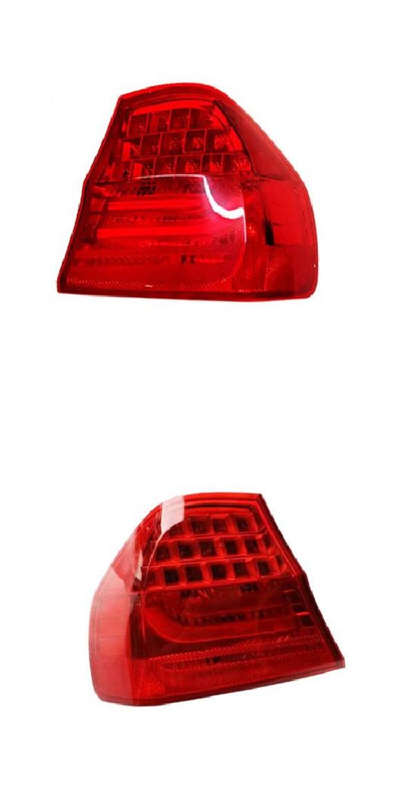 リア テール ランプ ライト アセンブリ 適用: BMW 3シリーズ E90 2008 2009 2010 2011 左 右 バック サイド テールライト ストップ 右 アウター サイド・左 アウター サイド AL-MM-8476 AL Car light｜オートパーツエージェンシー
