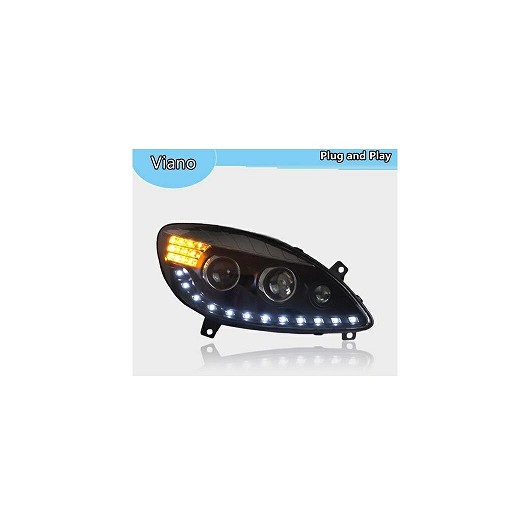 適用: メルセデス・ベンツ ビアノ LED ヘッド ランプ 2006-2011 ハロゲン ヘッドライト AL-MM-8451 AL Car light
