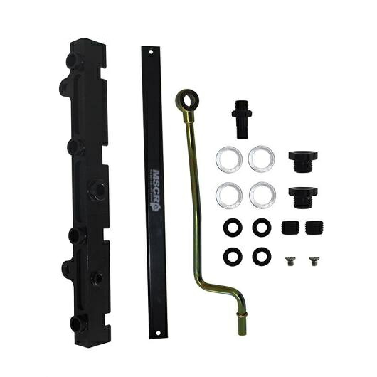 ハイ ボリューム フューエル レール キット 適用: ホンダ 02-06 適用: アキュラ/ACURA 適用: RSX 適用: シビック K20 K20A2 K20Z1 K20A3 ブラック アルミニウム 合金 AL-NN-0025 AL Car parts|オートパーツエージェンシー