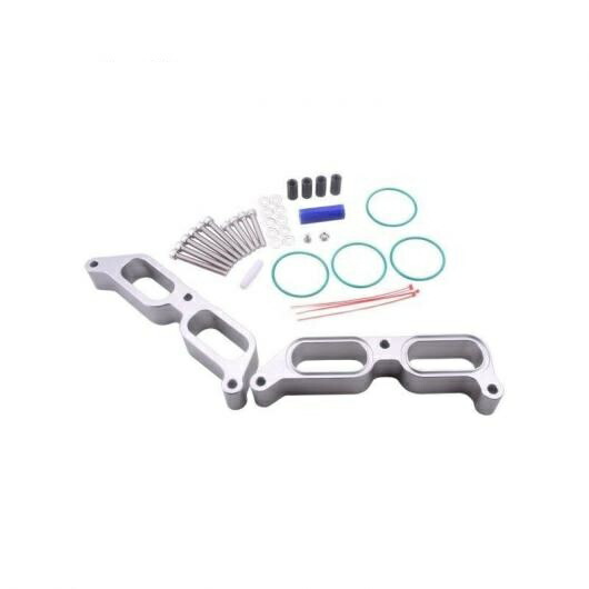 ビレット パワー ブロック インテークマニホールド スペーサー 適用: スバル BRZ FR-S 13-17 ブラック～シルバー AL-NN-0251 AL Car parts