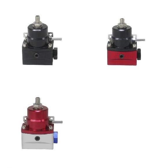 ハイ パフォーマンス フューエル イジェクト バイパス プレッシャー レギュレーター 0-150 PSI キット AN6/AN6 ブラック～シルバー AL-NN-0280 AL Car parts｜オートパーツエージェンシー