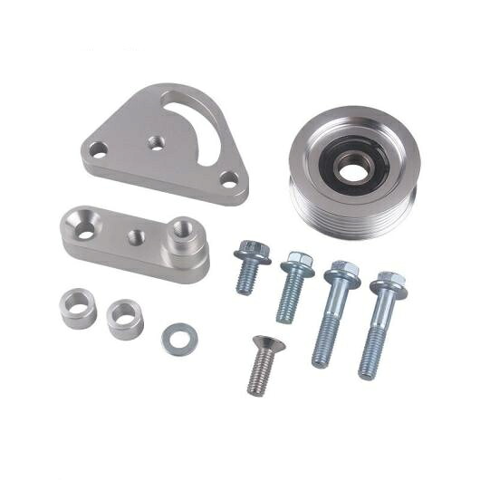 ビレット アルミニウム マニュアル ベルト テンショナー W/プーリー 適用: 98-02 LS1 AL-NN-0476 AL Car parts