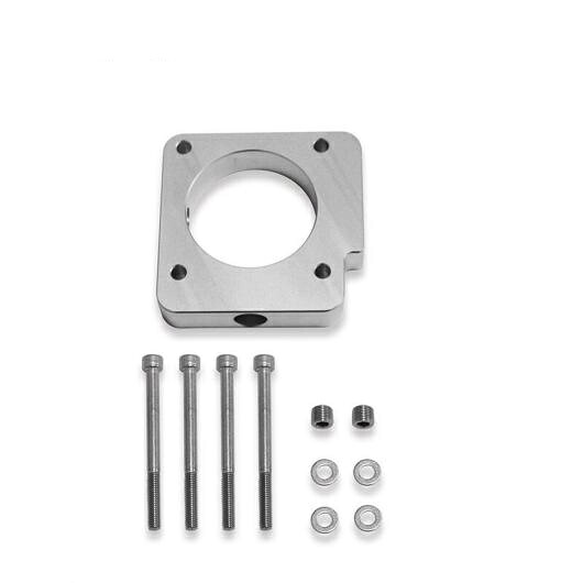 アルミニウム スロットル ボディ スペーサー 適用: 適用: スバル WRX 06-14/STI 04-15 シルバー AL-NN-0526 AL Car parts
