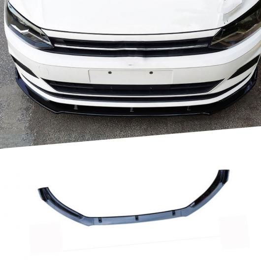 ABS フロント バンパー リップ スポイラー スプリッター エプロン 適用: フォルクスワーゲン/VOLKSWAGEN VW ポロ プラス 2019 フロント バンパー リップ スポイラー AL-NN-0675 AL Exterior parts for cars