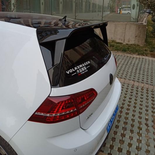 ABS 素材 リア ウイング プライマーカラー リア スポイラー 適用: フォルクスワーゲン/VOLKSWAGEN VW ゴルフ MK7 MK7.5 2014-2018 ブラック AL-NN-0682 AL Exterior parts for cars｜オートパーツエージェンシー
