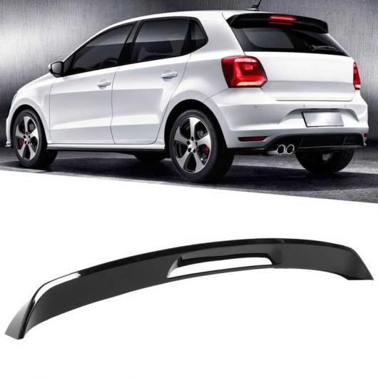 トランク スポイラー 調 リア ルーフ スポイラー ウイング 適用: フォルクスワーゲン/VOLKSWAGEN ポロ MK5 6R 6C スタンダード 2009 2010-2017 光沢ブラック AL-NN-0769 AL Exterior parts for cars画像