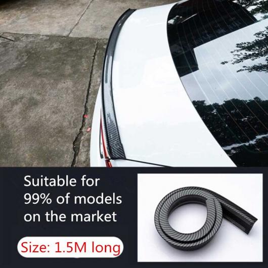 ユニバーサル スポイラー 5D カーボンファイバー DIY スポイラー 適用: ボルボ/VOLVO S40 S60 S80 S90 V40 V60 V70 V90 XC60 XC70 XC90 AL-NN-0796 AL Exterior parts for cars|オートパーツエージェンシー