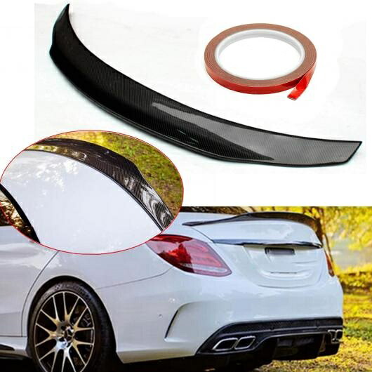 リアル カーボンファイバー トランク スポイラー ウイング ハイキック トランク スポイラー ウイング 適用: メルセデス ベンツ W205 C63 AMG 2015-2017 AL-NN-0840 AL Exterior parts for cars|オートパーツエージェンシー