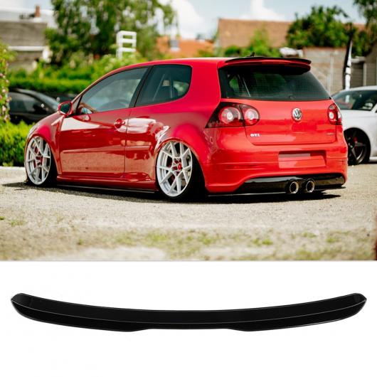 光沢ブラック リア ルーフ スポイラー ウイング 適用: フォルクスワーゲン/VOLKSWAGEN ゴルフ MK5 GTI R32 2004-2008 AL-NN-0856 AL Exterior parts for cars