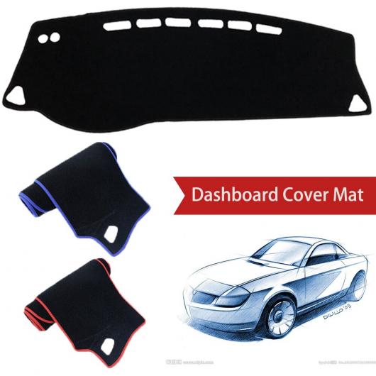 ダッシュボード カバー ダッシュマット 適用: 日産 キックス P15 2016 2017 2018 2019 右ハンドル用・左ハンドル用 ポリエステル レッド エッジ～ポリエステル ブラック エッジ AL-NN-1296 AL Interior parts for cars