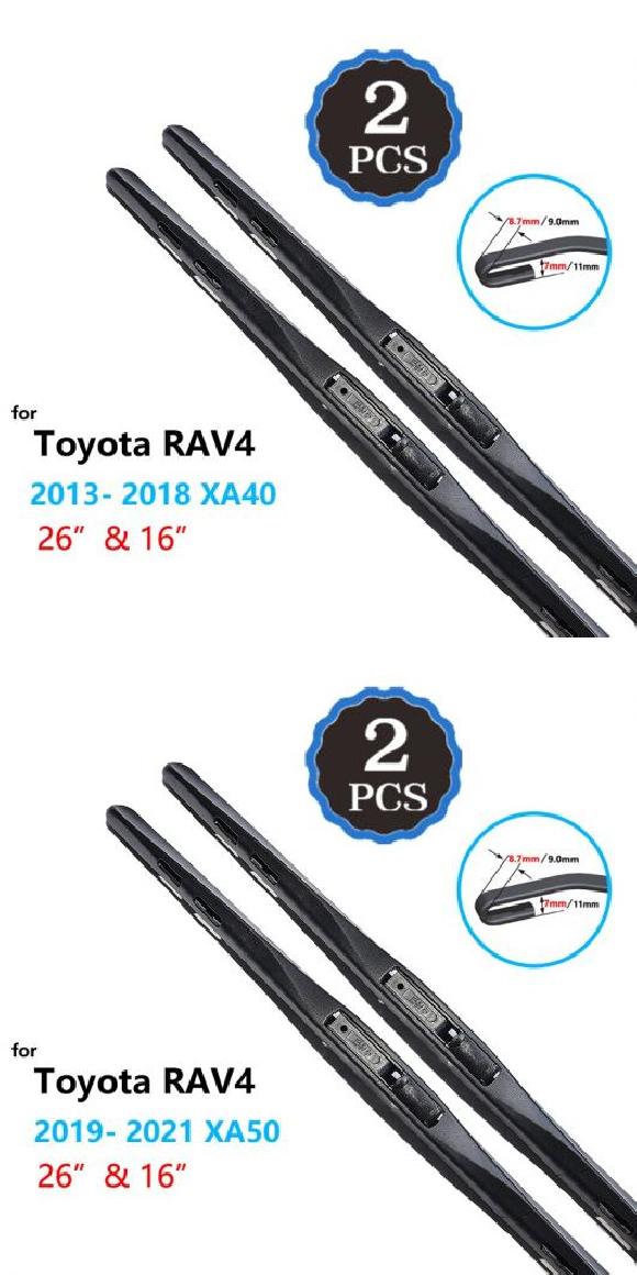 ワイパー ブレード 適用: トヨタ RAV4 1994~2020 XA10 XA20 XA30 XA40 XA50 RAV 4 2000 2006 2012 2013 2018 2013-2018 XA40・2019-2021 XA50 AL-NN-1659 AL Car parts