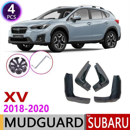 マッド ガード フラップ 泥よけ 4ピース フロント リア 適用: スバル XV クロストレック 2018 2019 2020 AL-NN-1997 AL Exterior parts for cars